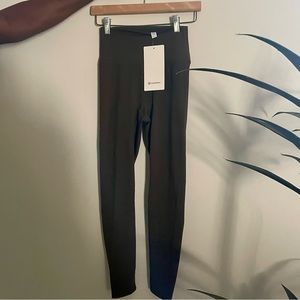 Lululemon align pant, color (smoked spruce), size 2